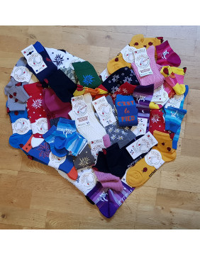 Destockage chaussettes Bio pour femme, fabrication française