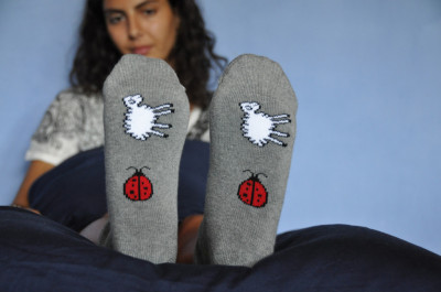 Offrez des chaussettes Coccinelle à Noël, ça porte bonheur !